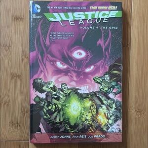 Justice League Volume 4: The Grid Hardcover